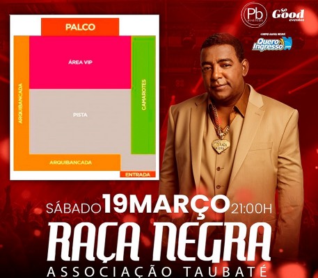 Raça Negra faz show no sábado(11),no Espaço Vip