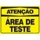 AREA DE TESTE