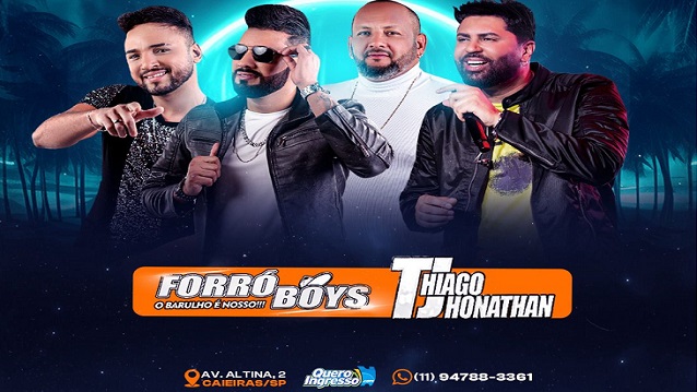 FORRO BOYS E THIAGO JHONATHAN
